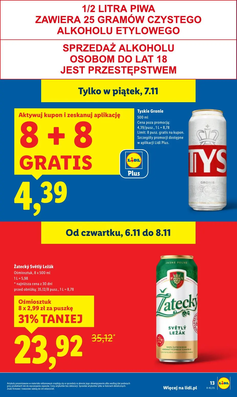 gazetka promocyjna LIDL Od czwartku - Strona 13