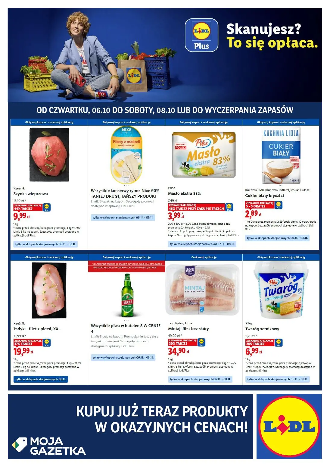 gazetka promocyjna LIDL Lidl plus. Skanujesz - To się opłaca - Strona 1