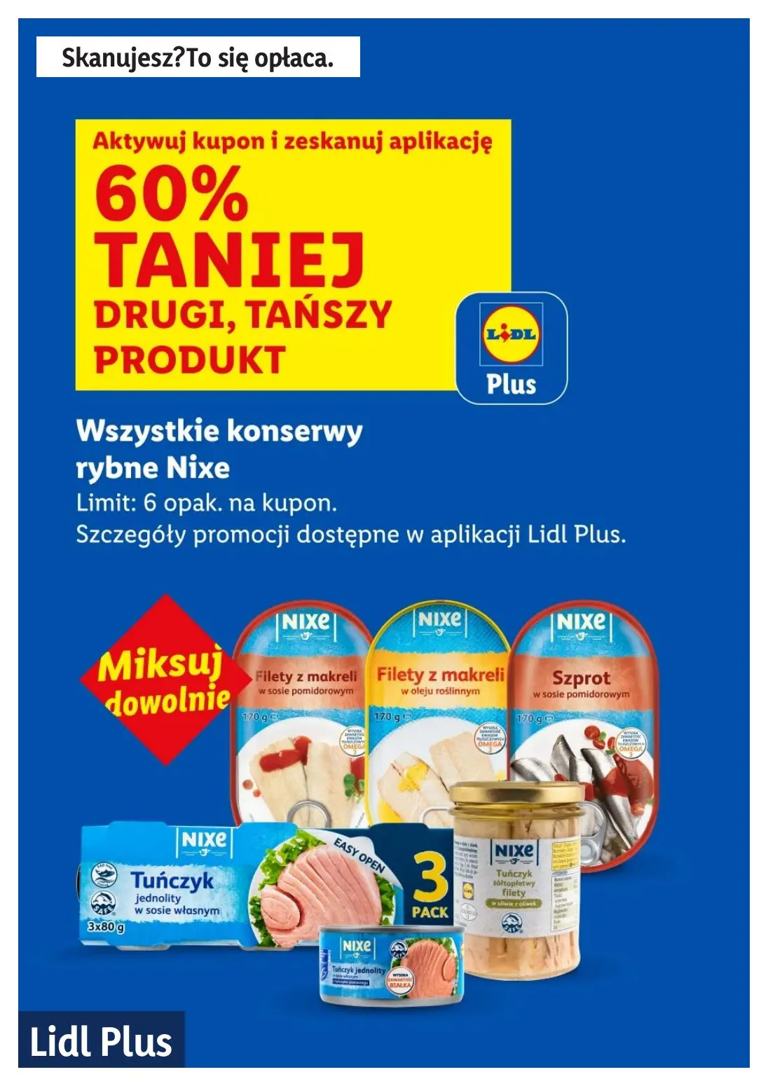 gazetka promocyjna LIDL Lidl plus. Skanujesz - To się opłaca - Strona 8