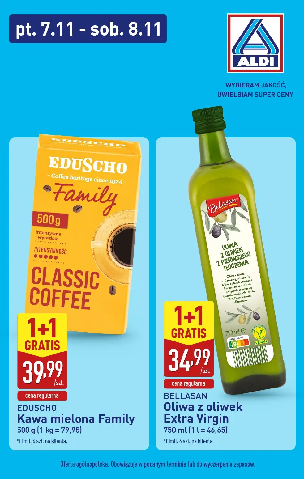 gazetka promocyjna ALDI Oferta od piątku do soboty - Strona 1