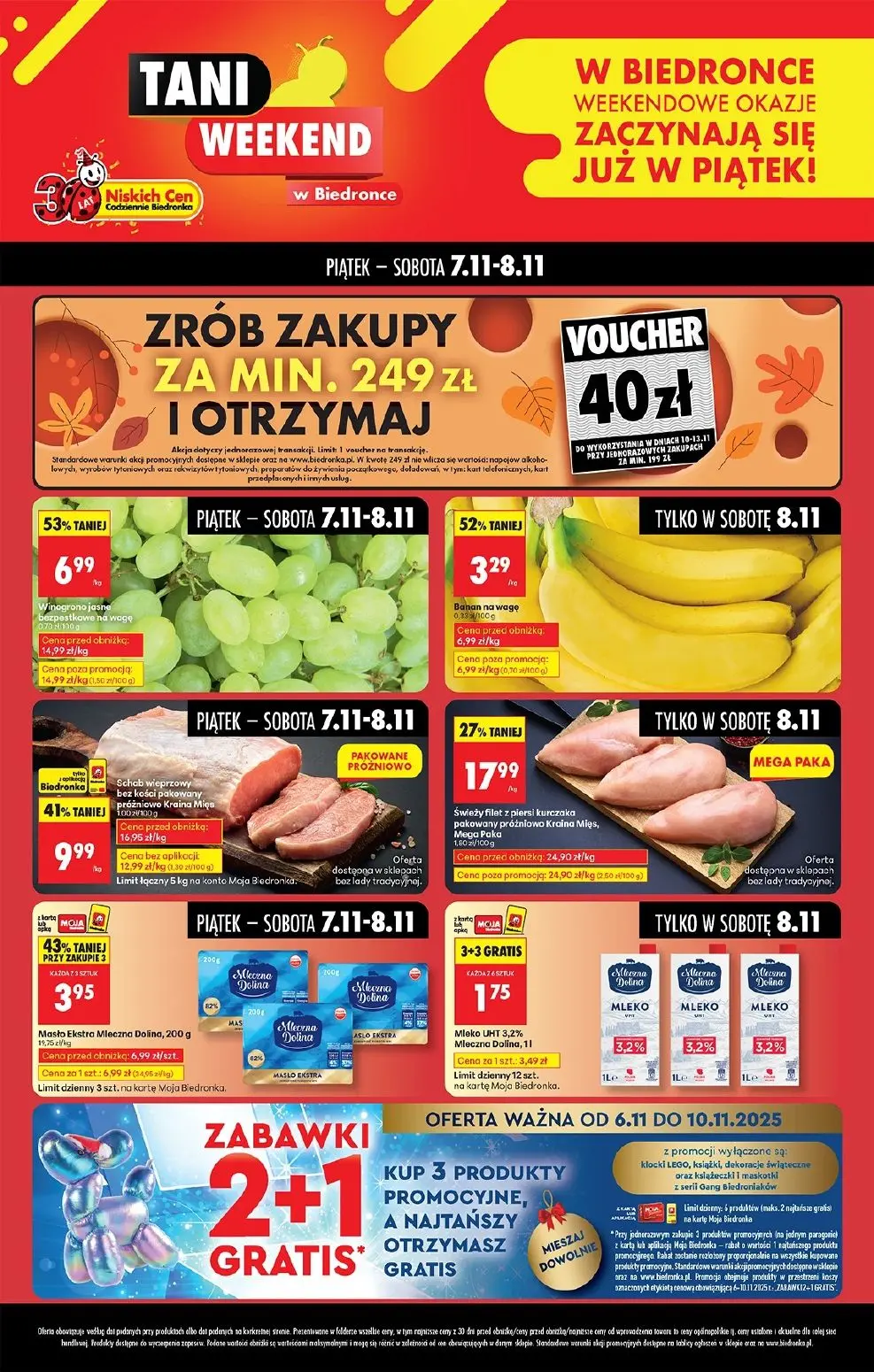 gazetka promocyjna Biedronka Tani weekend - Strona 1