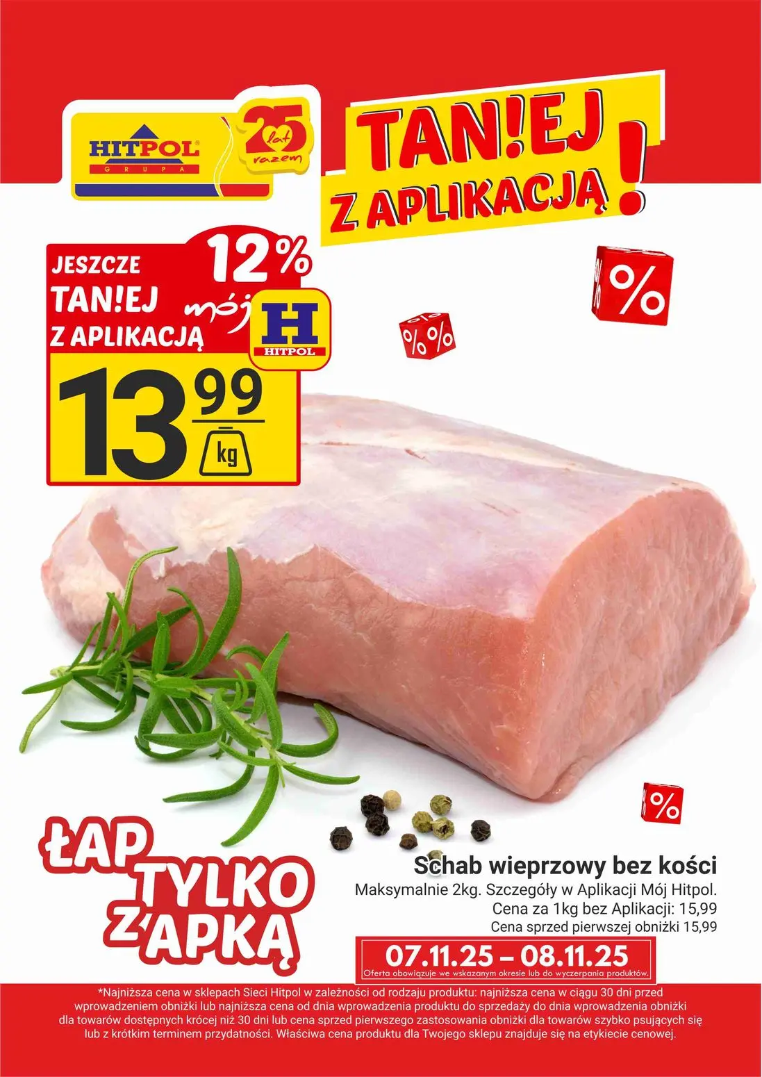 gazetka promocyjna Hitpol Taniej z Aplikacją!  - Strona 1