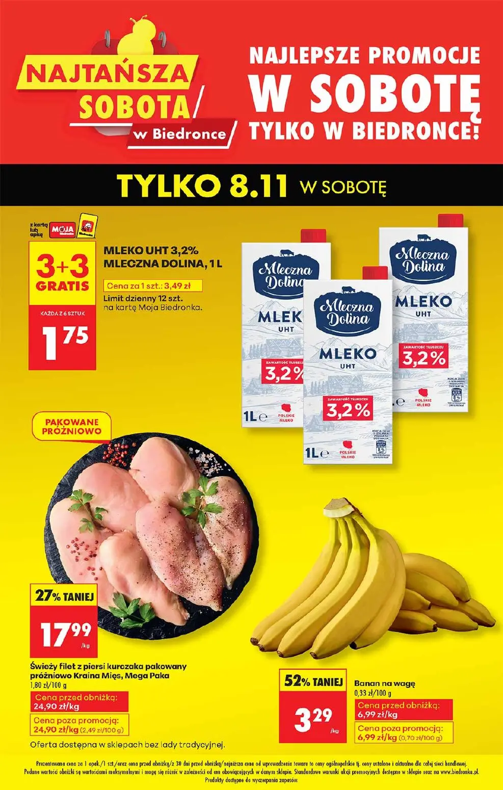 gazetka promocyjna Biedronka Tylko w sobotę - Strona 1