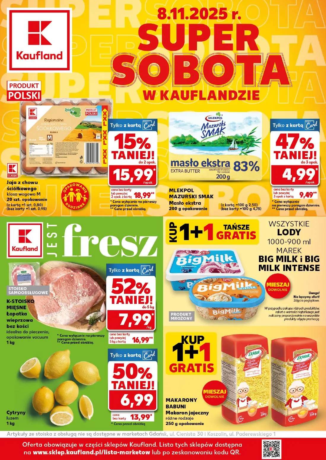 gazetka promocyjna Kaufland Super Sobota - Strona 1