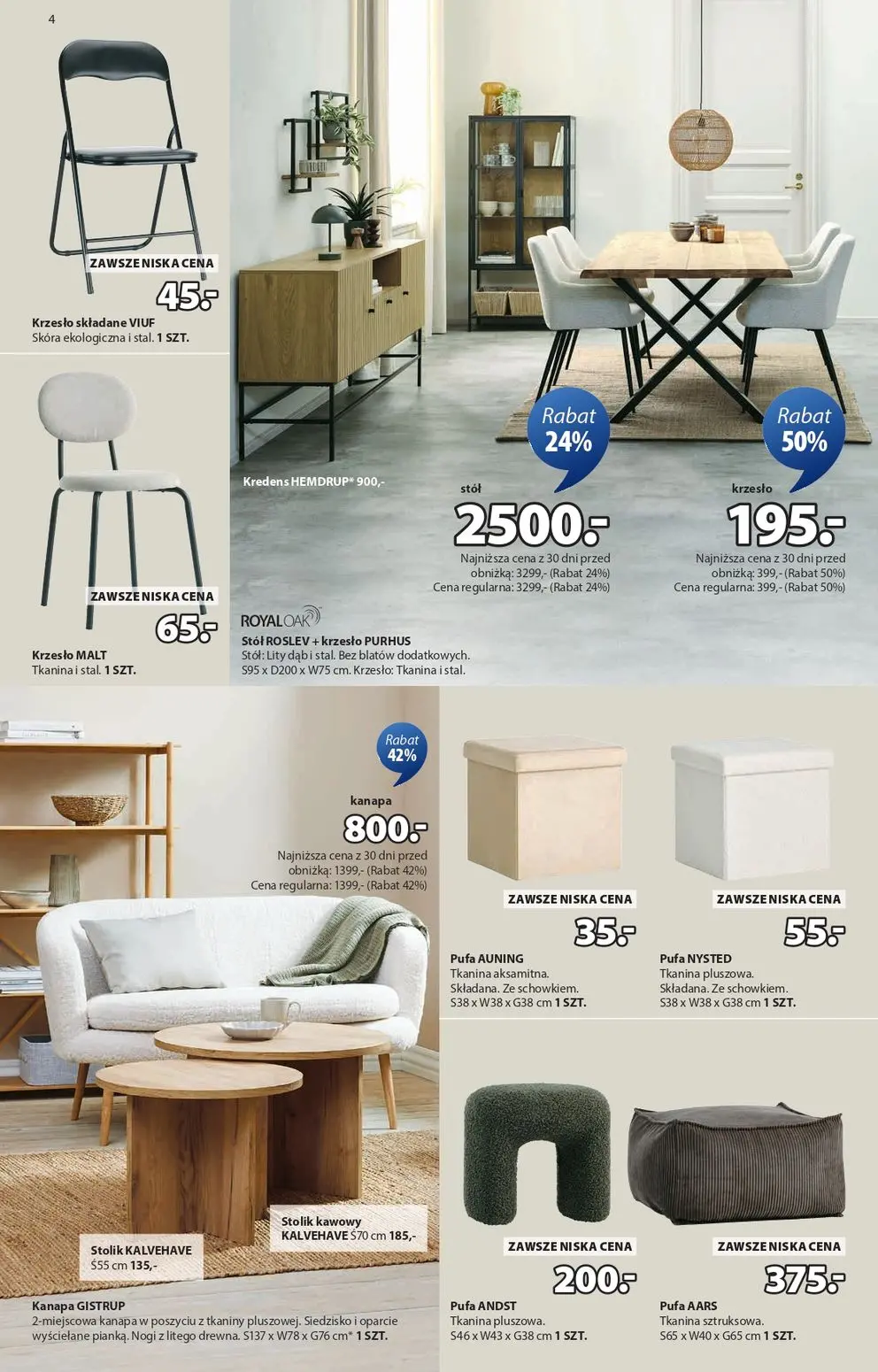 gazetka promocyjna JYSK Świetna oferta dla domu - Strona 4