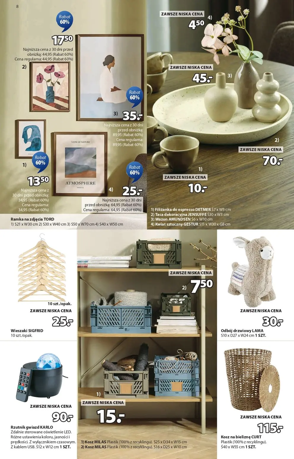 gazetka promocyjna JYSK Świetna oferta dla domu - Strona 8