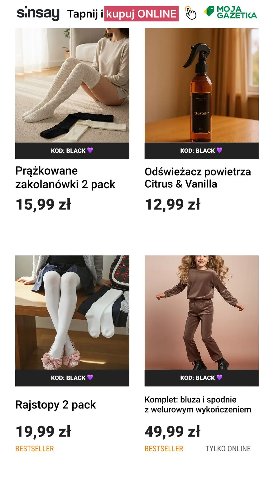 gazetka promocyjna Sinsay 🎯 Temu się nie oprzesz - Strona 2