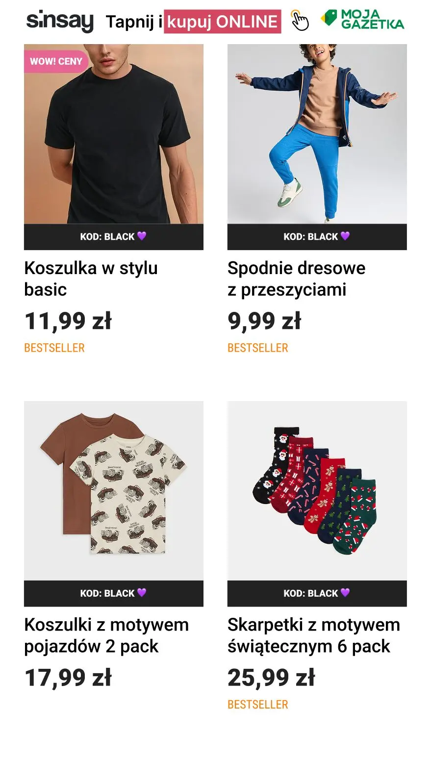 gazetka promocyjna Sinsay 🎯 Temu się nie oprzesz - Strona 3