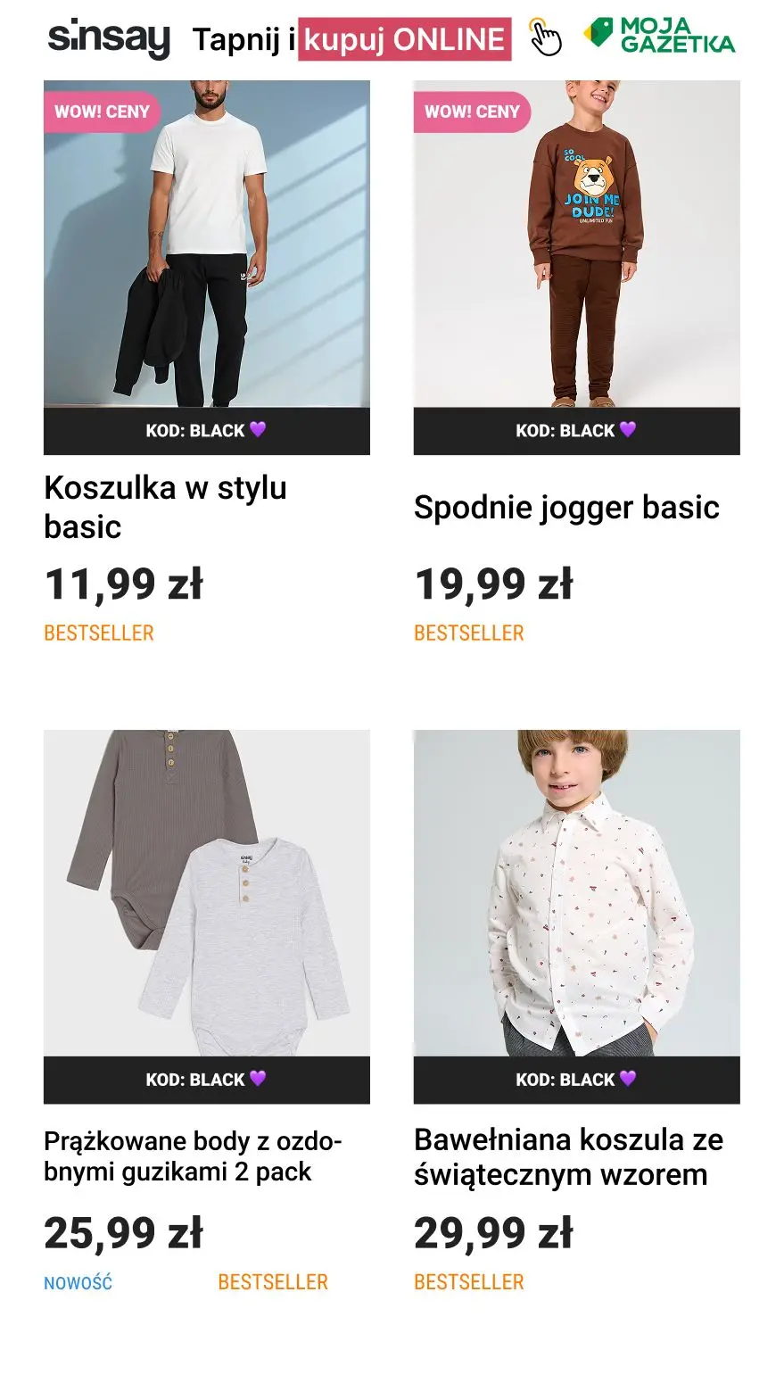 gazetka promocyjna Sinsay 🎯 Temu się nie oprzesz - Strona 4