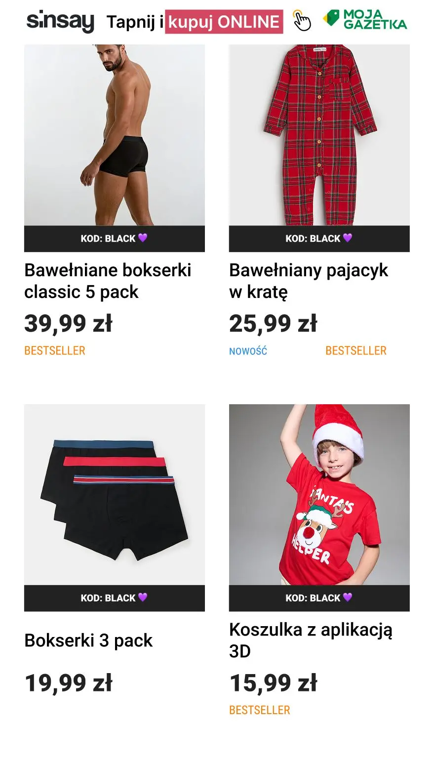 gazetka promocyjna Sinsay 🎯 Temu się nie oprzesz - Strona 6