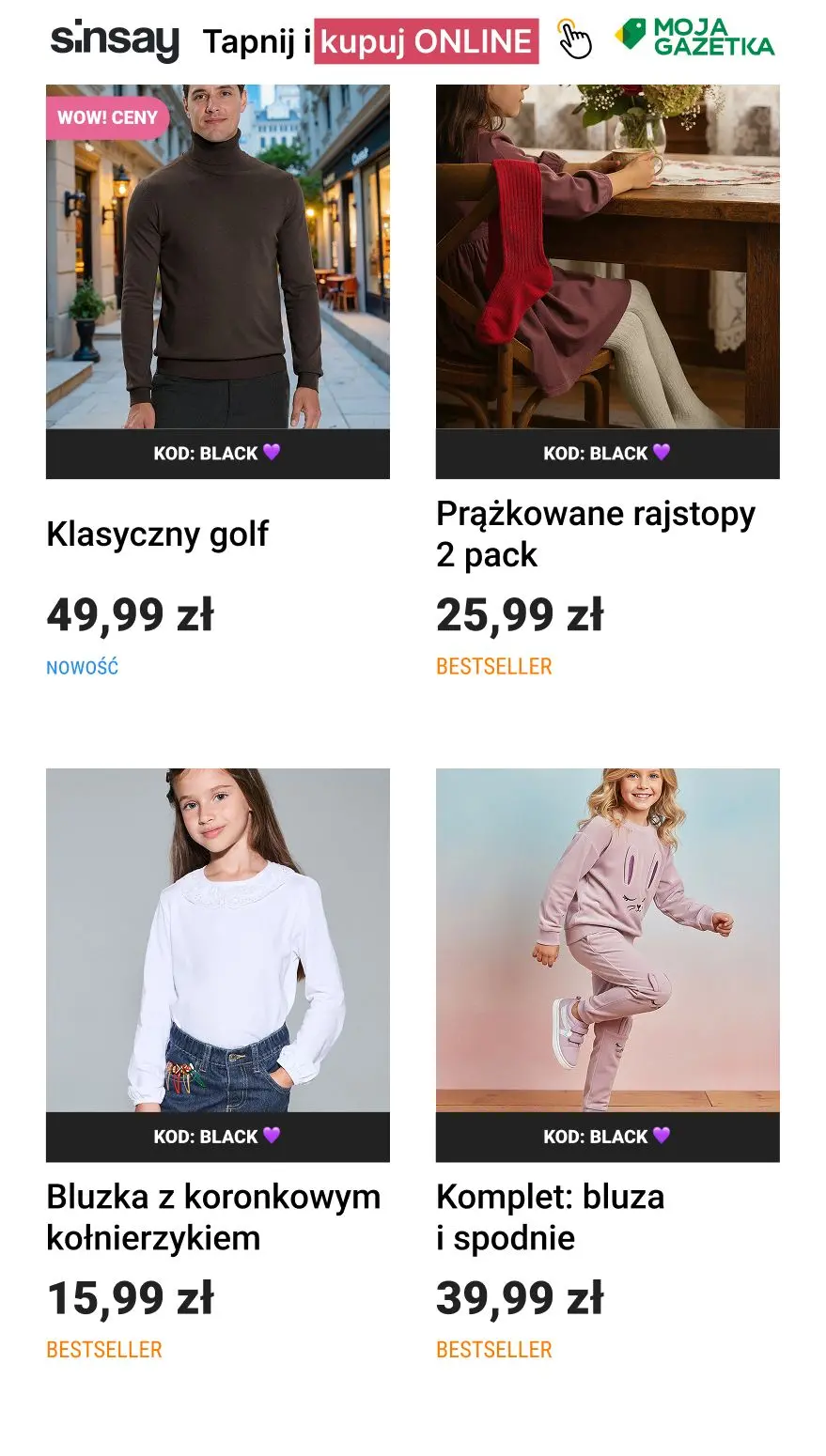 gazetka promocyjna Sinsay 🎯 Temu się nie oprzesz - Strona 7