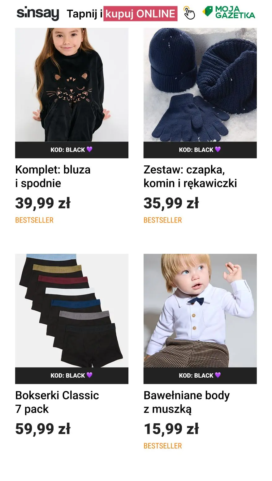 gazetka promocyjna Sinsay 🎯 Temu się nie oprzesz - Strona 8