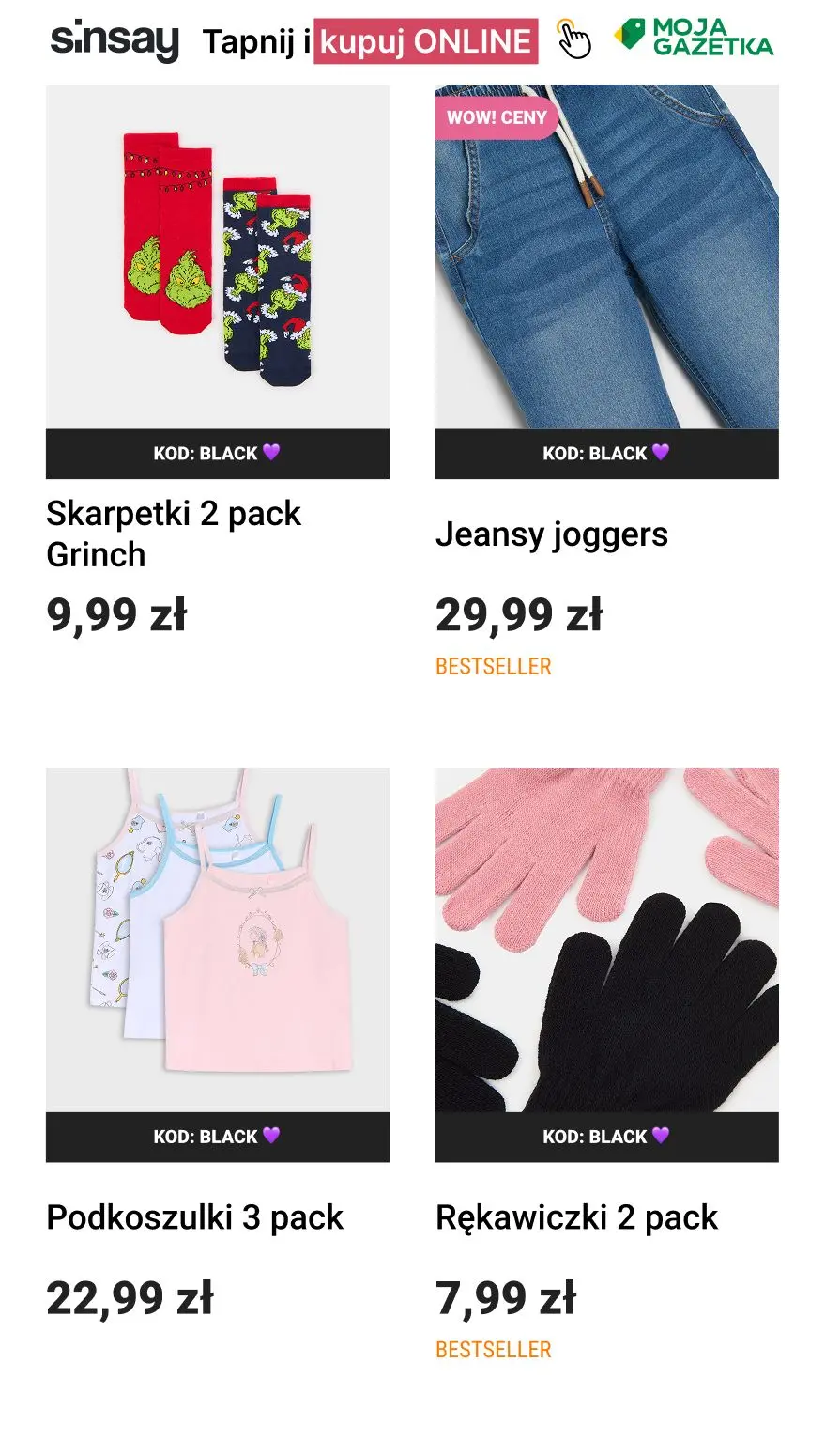 gazetka promocyjna Sinsay 🎯 Temu się nie oprzesz - Strona 14