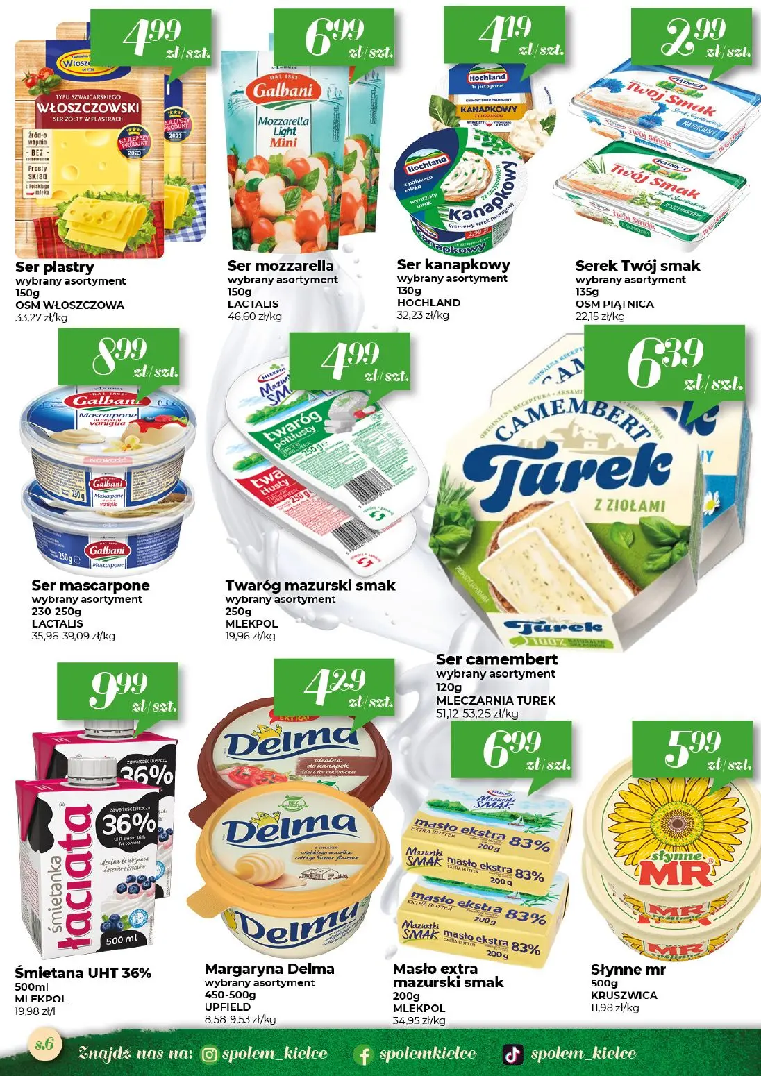 gazetka promocyjna Społem Kielce Jakość wyższa od ceny - Strona 6