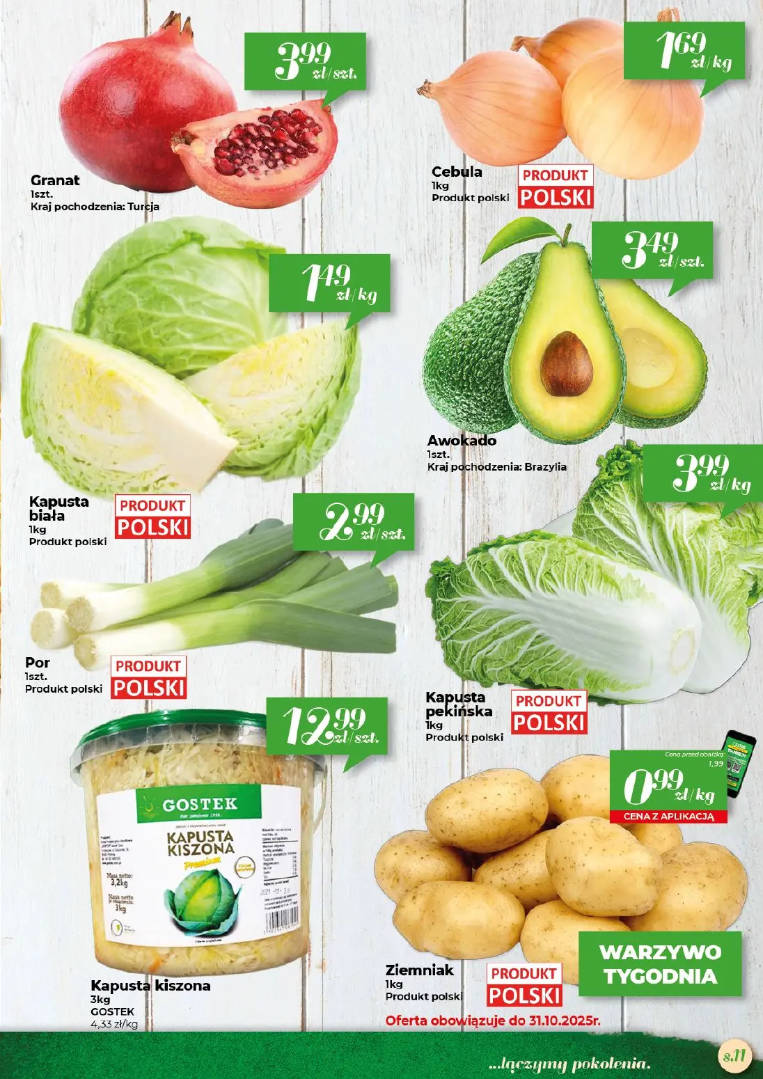 gazetka promocyjna Społem Kielce Jakość wyższa od ceny - Strona 11