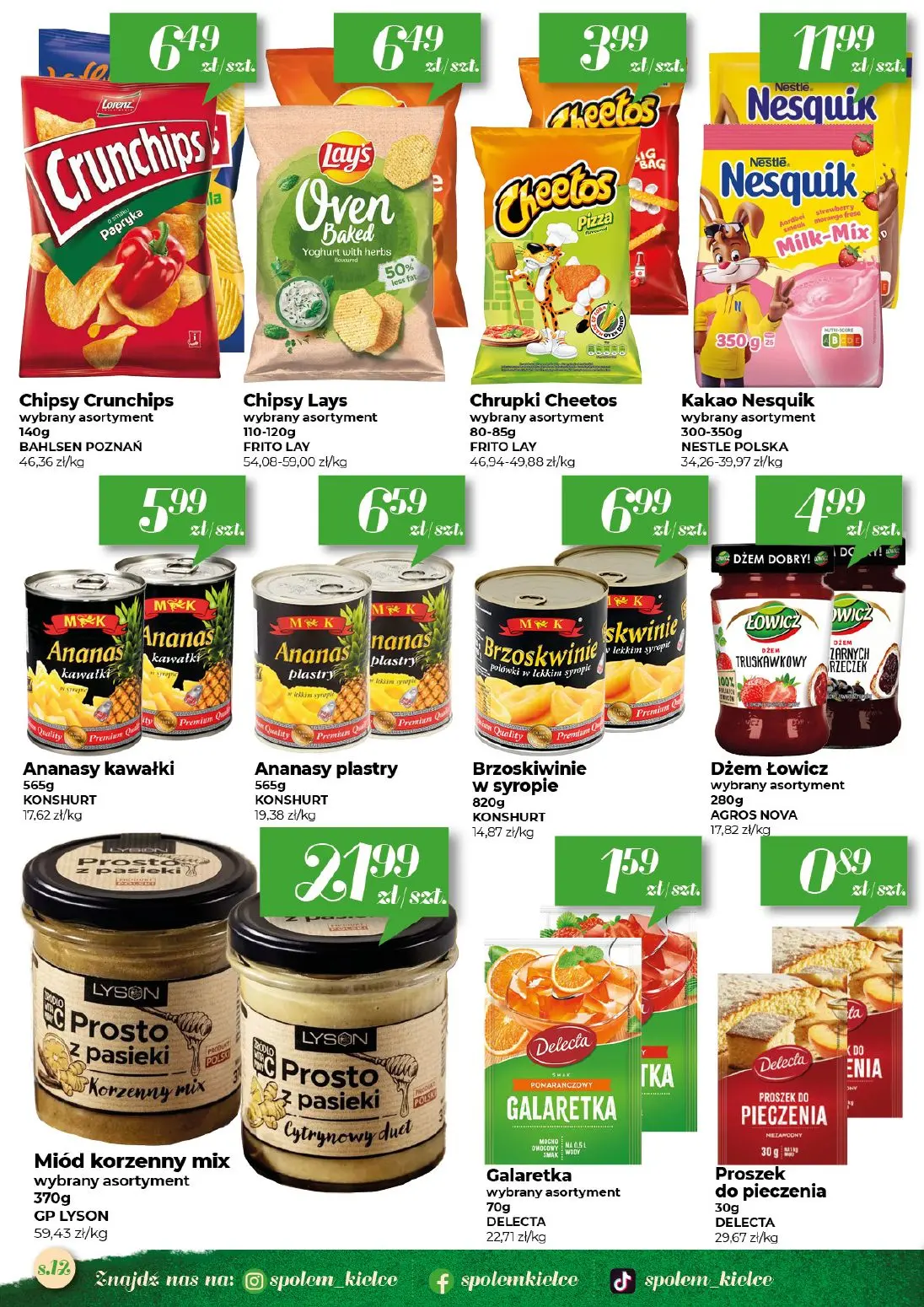 gazetka promocyjna Społem Kielce Jakość wyższa od ceny - Strona 12