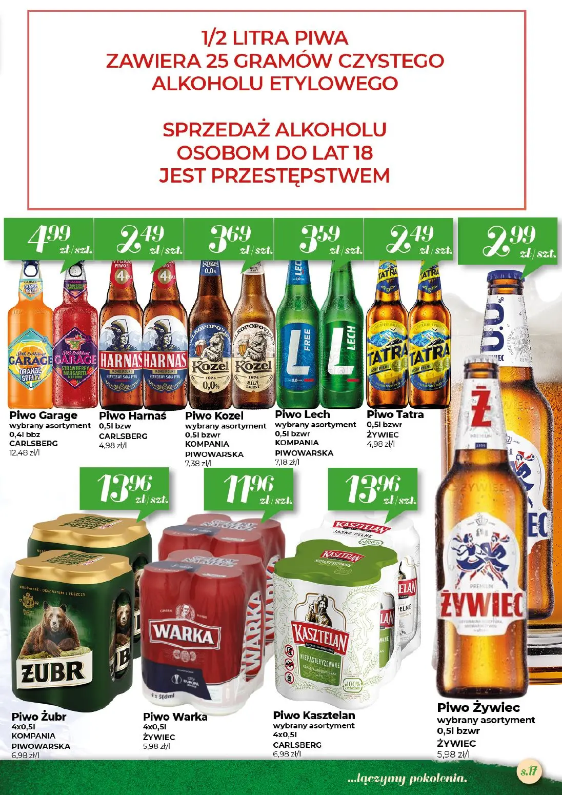 gazetka promocyjna Społem Kielce Jakość wyższa od ceny - Strona 17