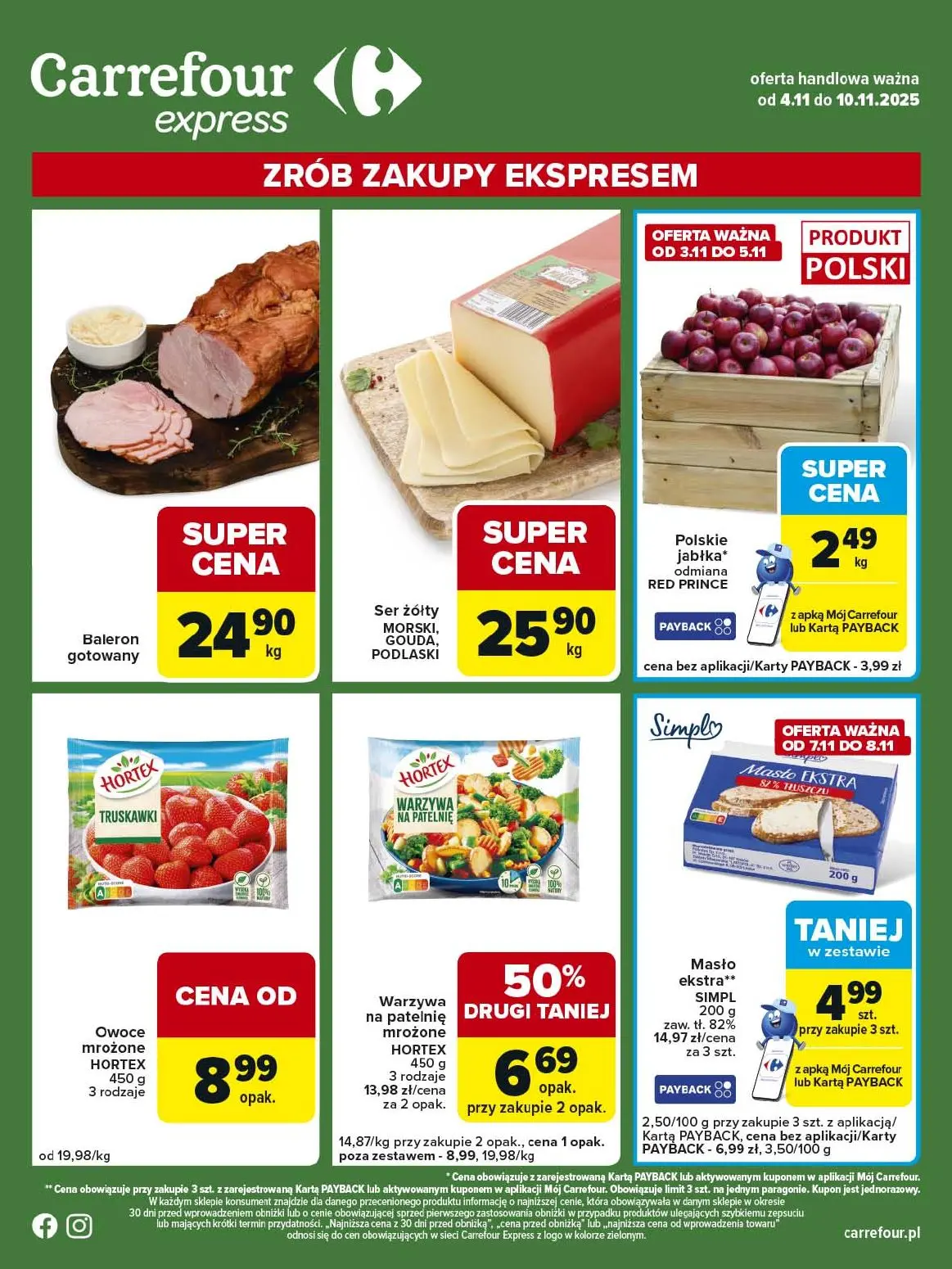 gazetka promocyjna Carrefour Express Zrób zakupy ekspresem - Strona 1