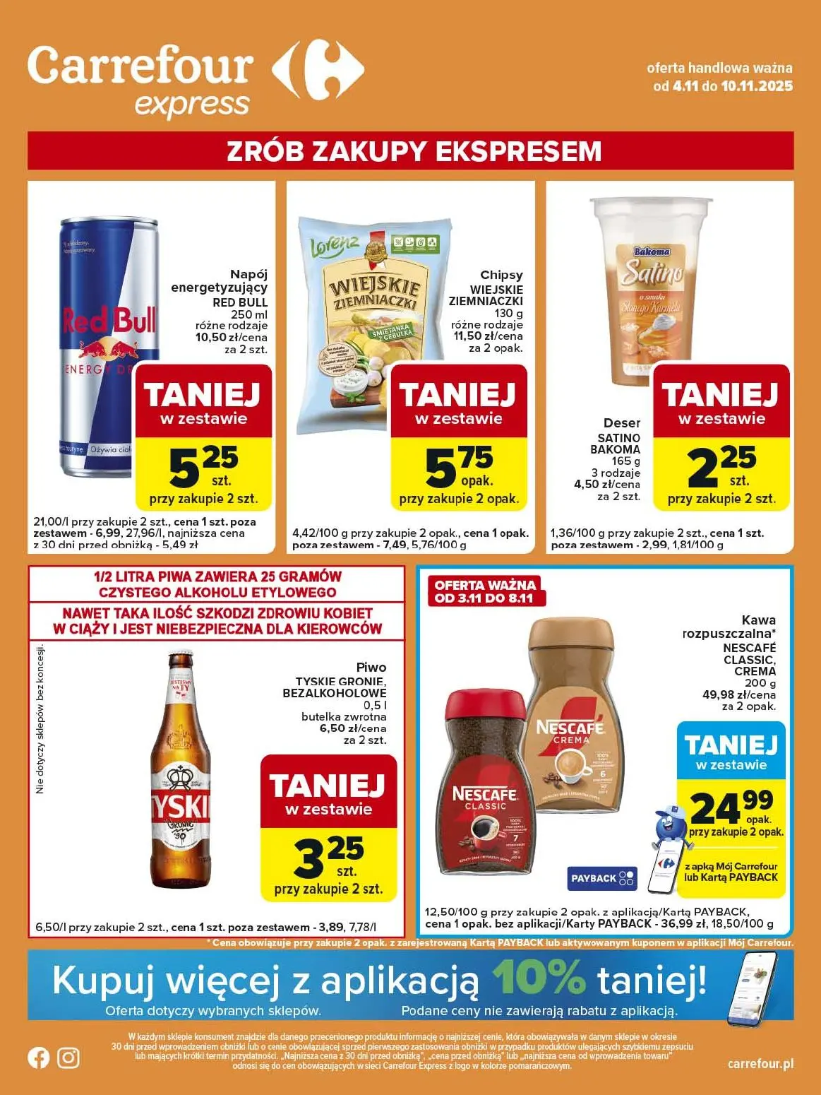 gazetka promocyjna Carrefour Express Zrób zakupy ekspresem - Strona 1