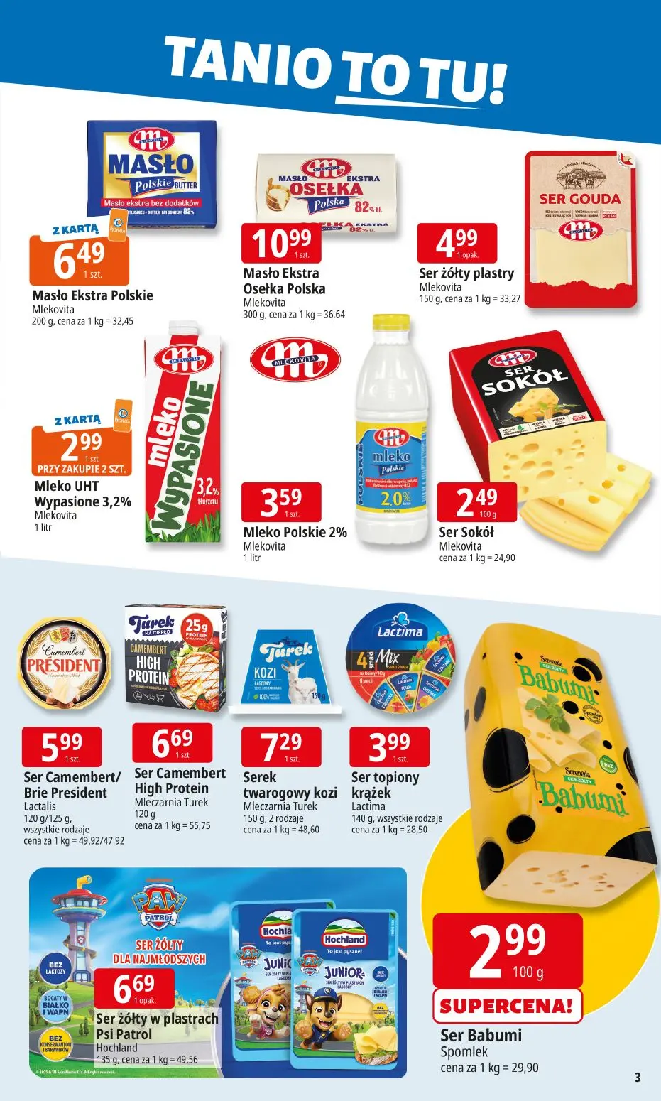 gazetka promocyjna E.Leclerc Tanio to tu! - Strona 3