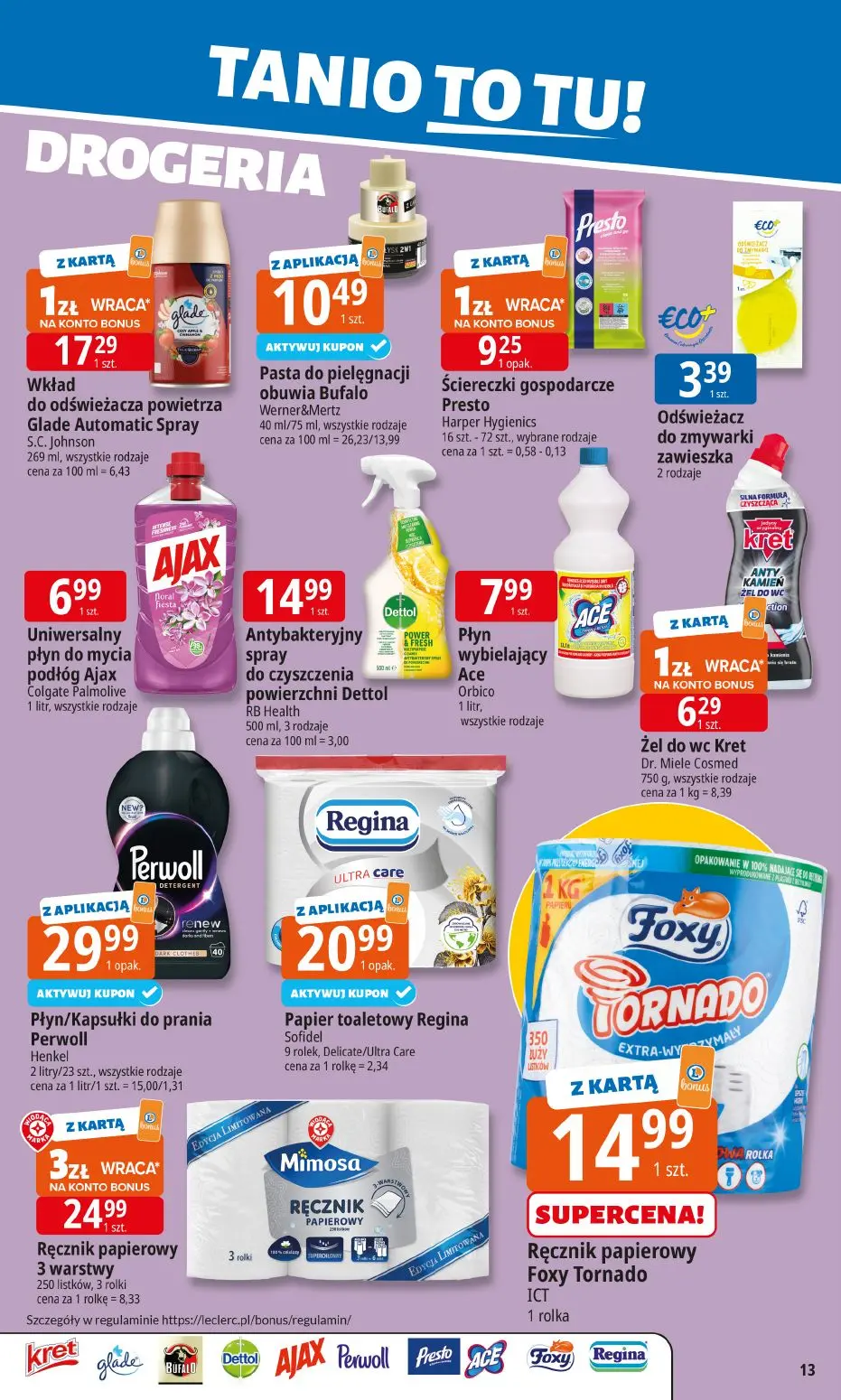 gazetka promocyjna E.Leclerc Tanio to tu! - Strona 13