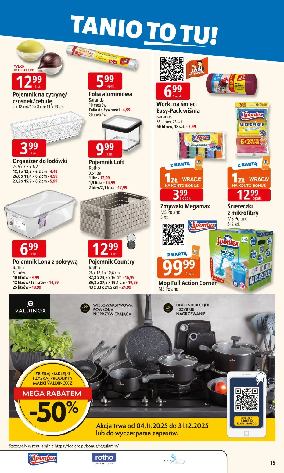 gazetka promocyjna E.Leclerc Tanio to tu! - Strona 15