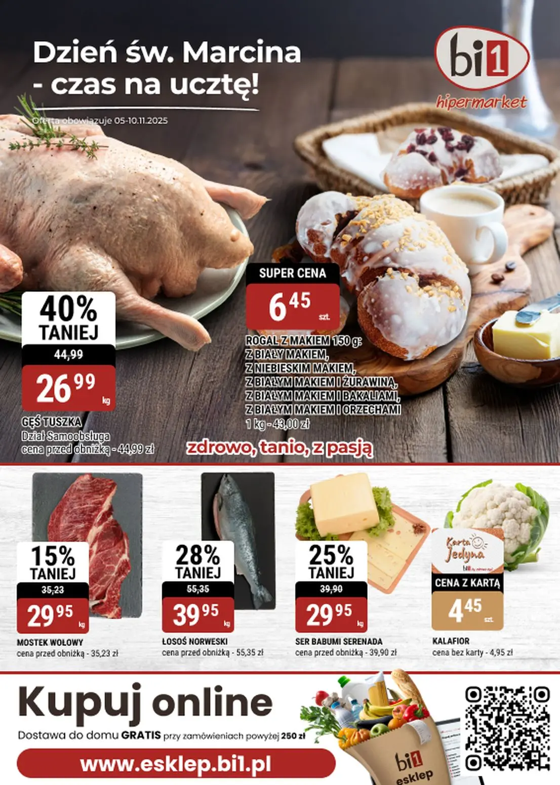 gazetka promocyjna bi1 Bielsko-Biała, Czeladź, Szczecin, Wałbrzych - Strona 1