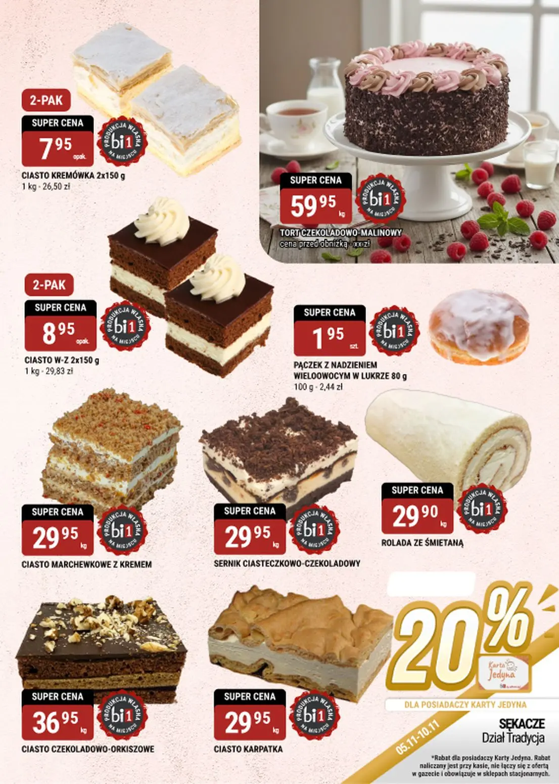 gazetka promocyjna bi1 Bielsko-Biała, Czeladź, Szczecin, Wałbrzych - Strona 8