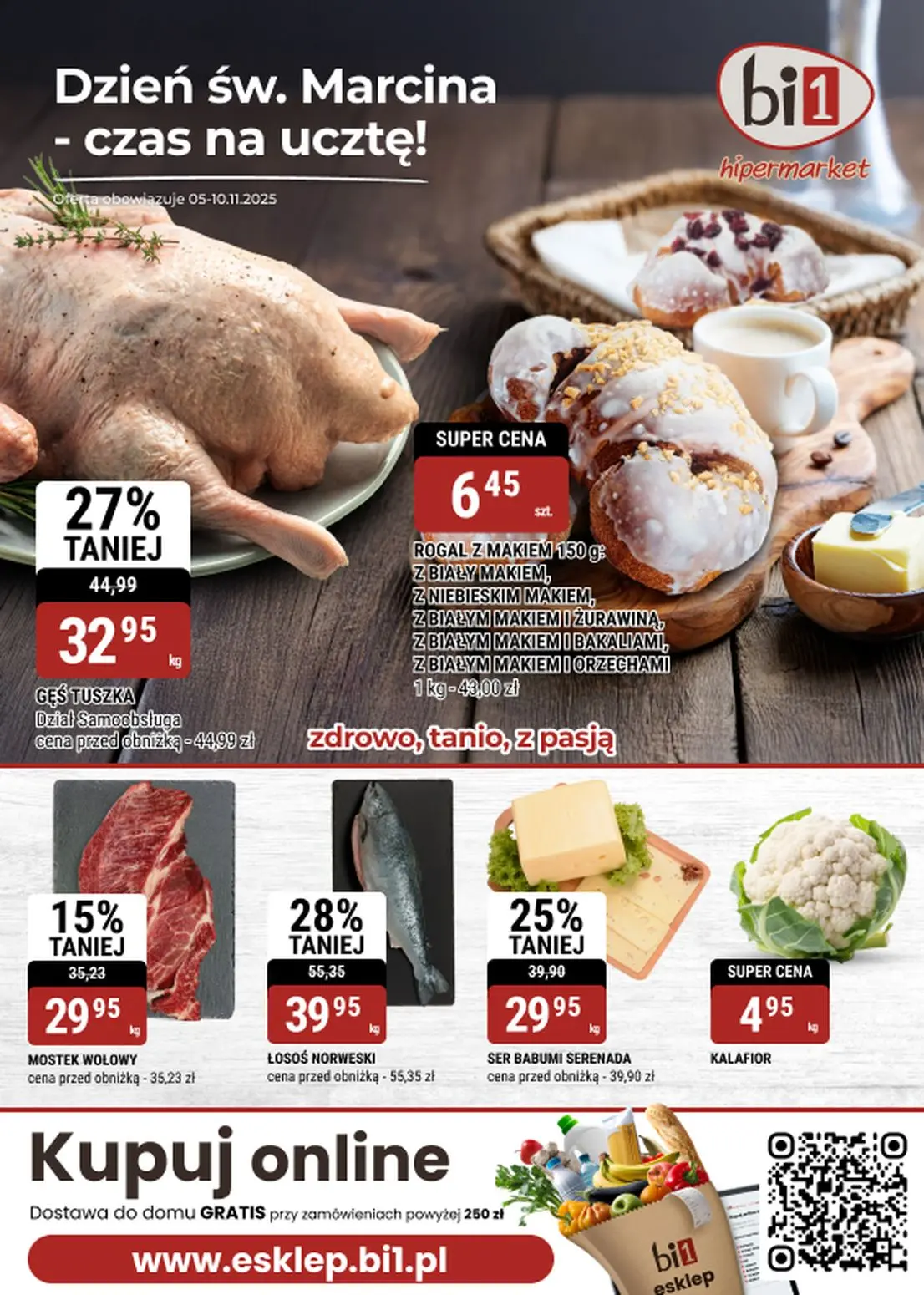 gazetka promocyjna bi1 Bielsko-Biała, Czeladź, Szczecin, Wałbrzych - Strona 1