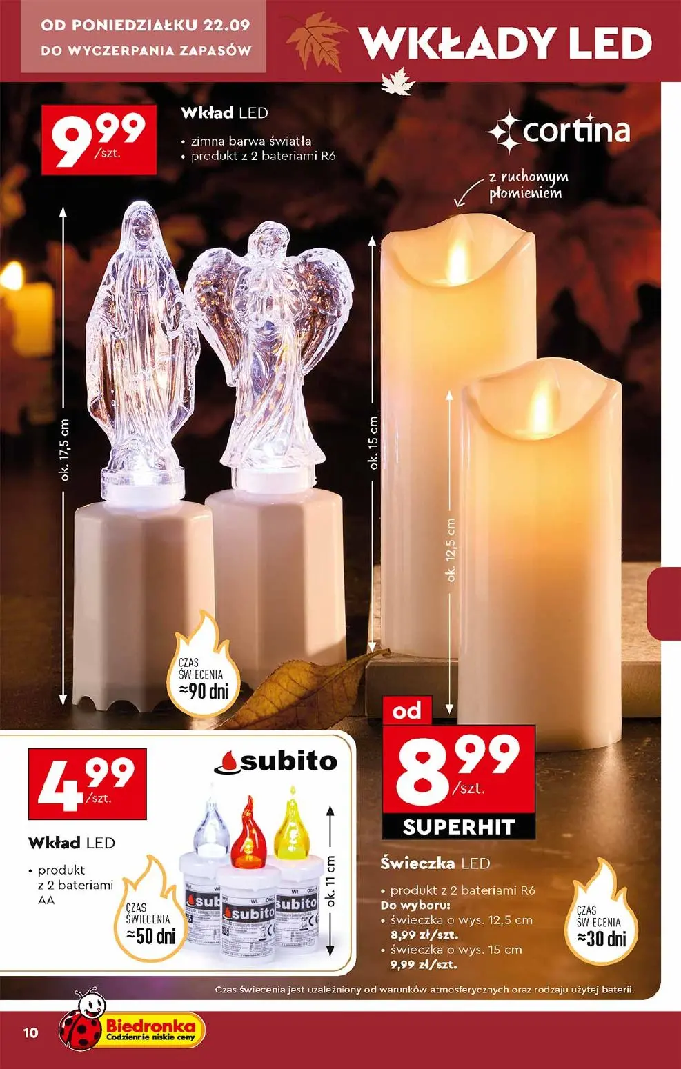 gazetka promocyjna Biedronka Znicze - Strona 10
