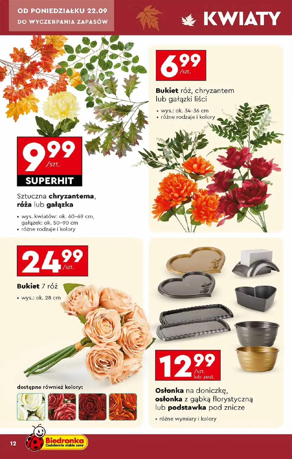 gazetka promocyjna Biedronka Znicze - Strona 12
