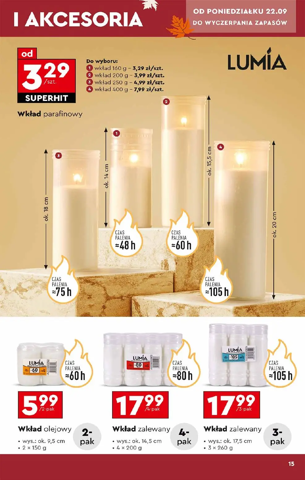 gazetka promocyjna Biedronka Znicze - Strona 15