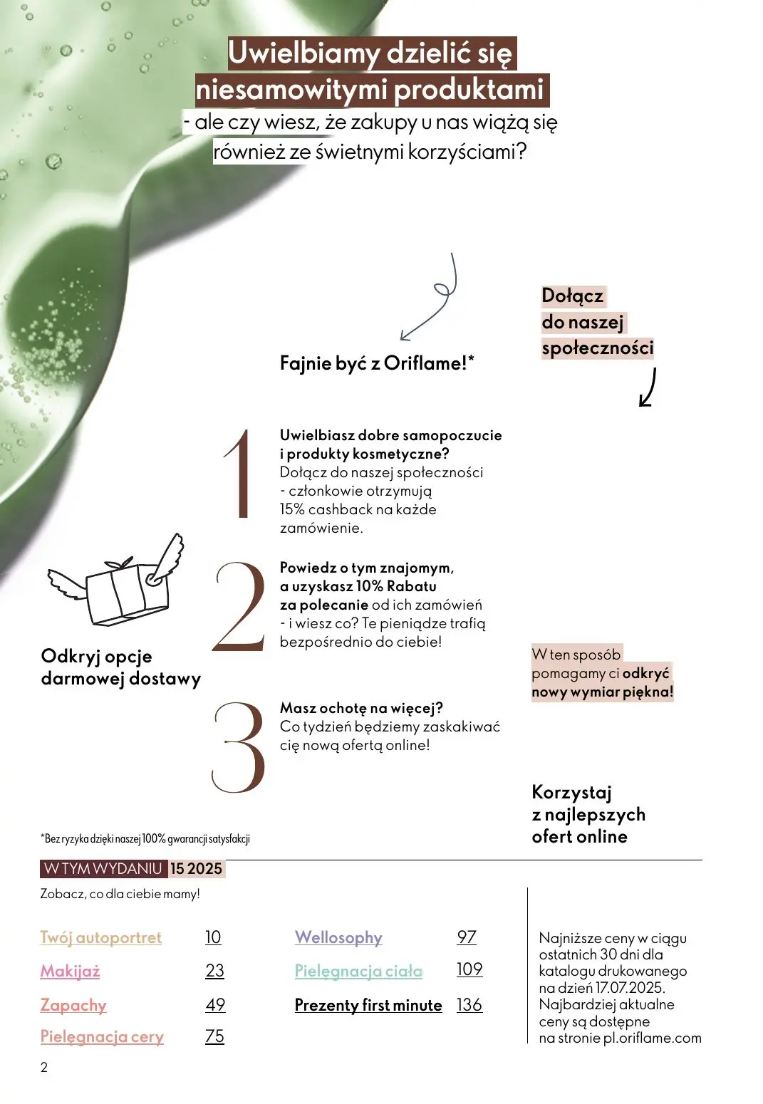 gazetka promocyjna ORIFLAME - Strona 2