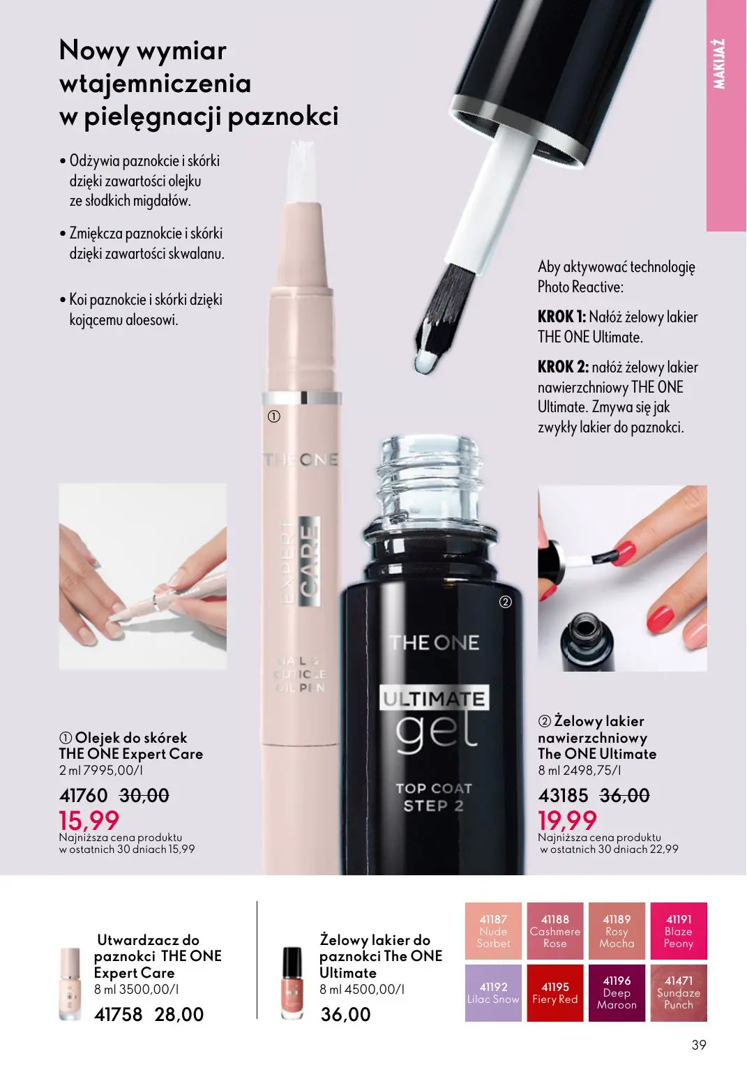 gazetka promocyjna ORIFLAME - Strona 39
