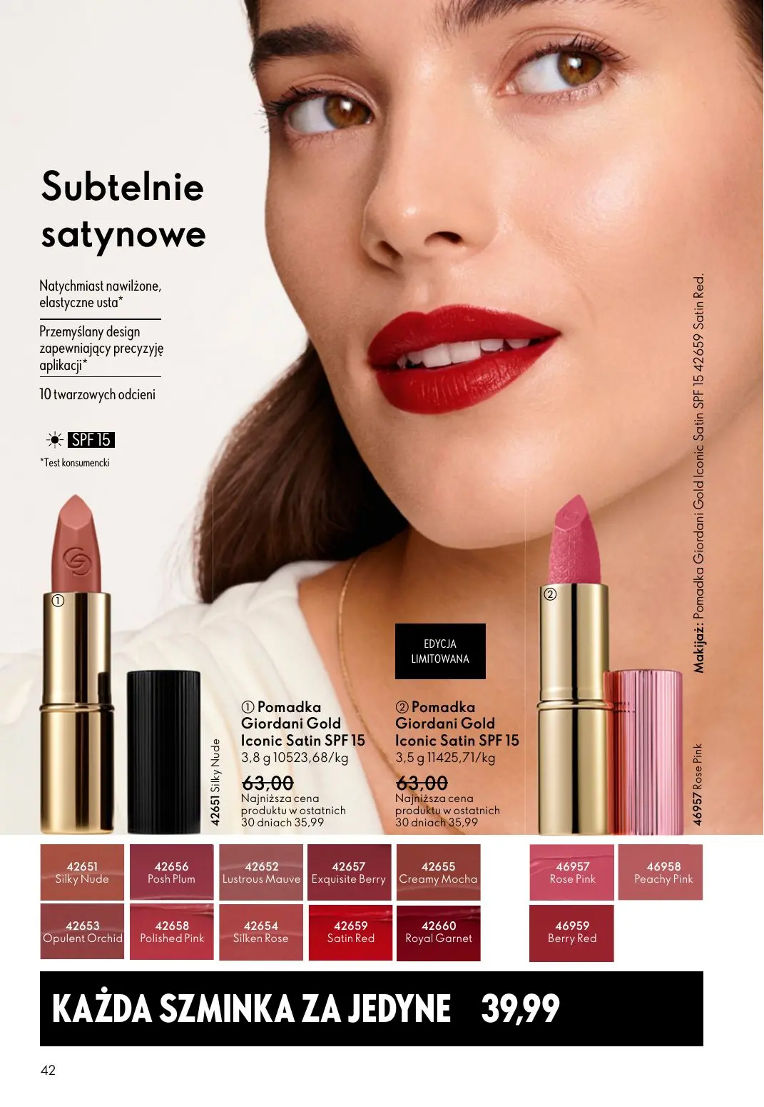 gazetka promocyjna ORIFLAME - Strona 42