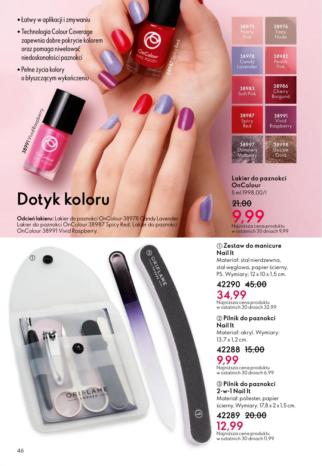 gazetka promocyjna ORIFLAME - Strona 46