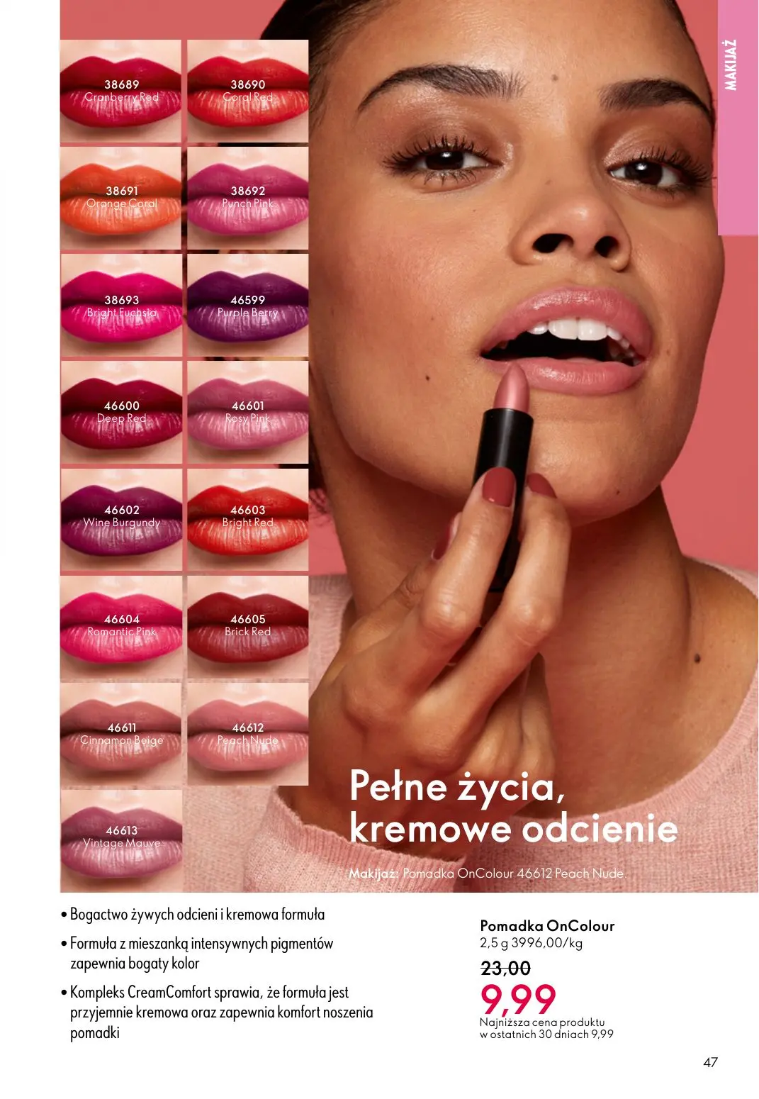 gazetka promocyjna ORIFLAME - Strona 47