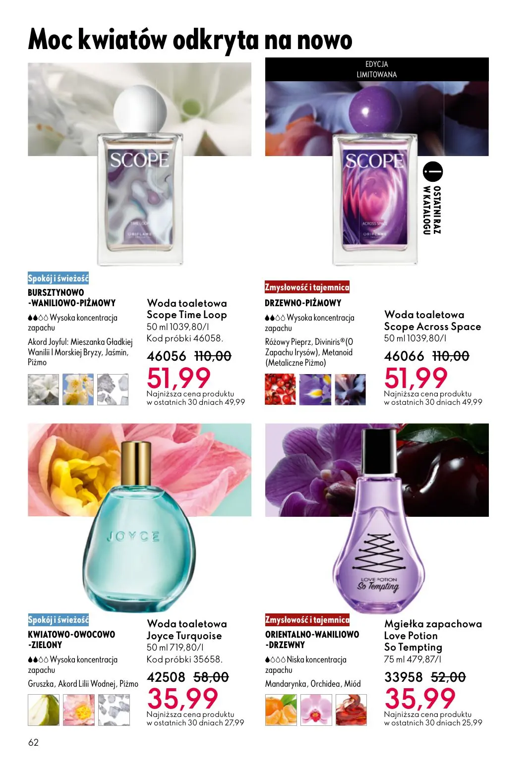 gazetka promocyjna ORIFLAME - Strona 62