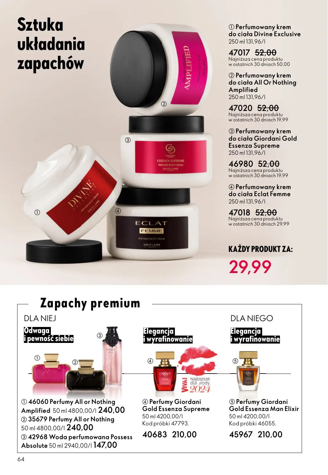 gazetka promocyjna ORIFLAME - Strona 64