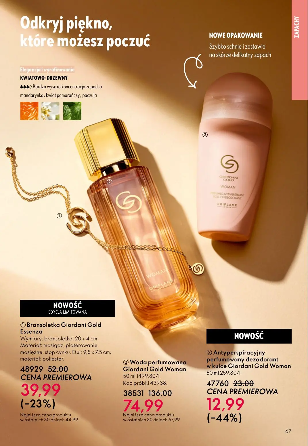 gazetka promocyjna ORIFLAME - Strona 67