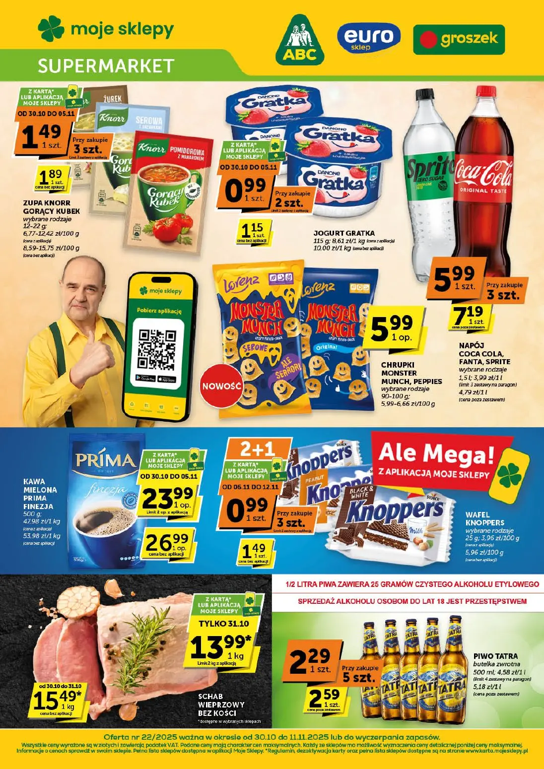 gazetka promocyjna groszek Supermarket - Strona 1