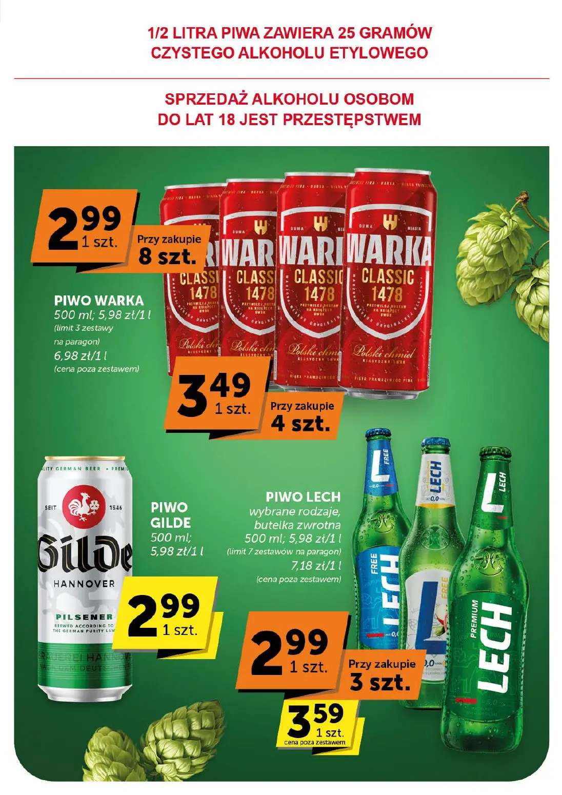 gazetka promocyjna groszek Supermarket - Strona 44