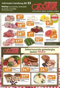 Gazetka promocyjna Społem Częstochowa, ważna od 2025-10-30 do 2025-11-11.