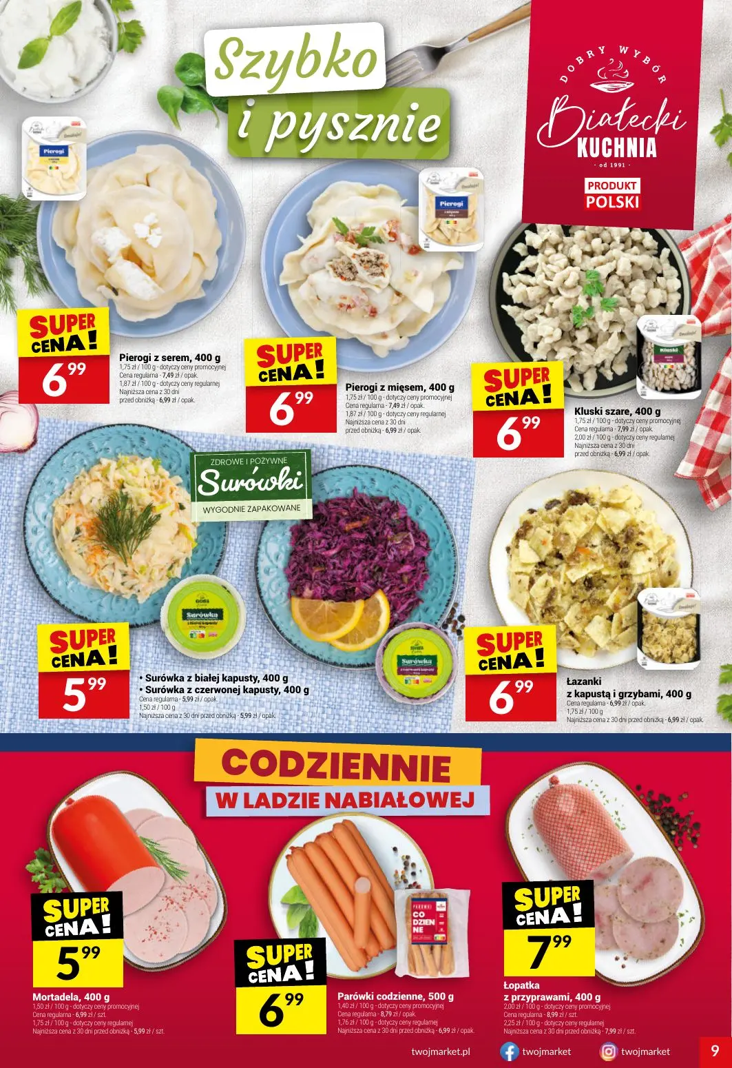 gazetka promocyjna Twój Market Zawsze po drodze! - Strona 9