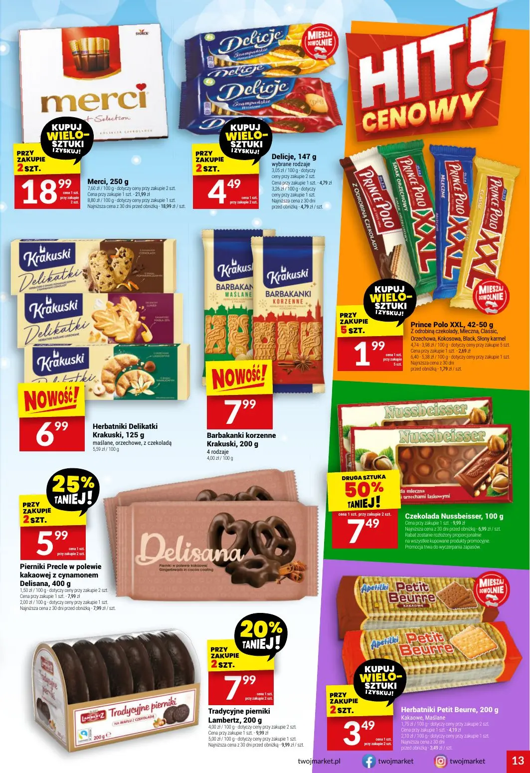 gazetka promocyjna Twój Market Zawsze po drodze! - Strona 13