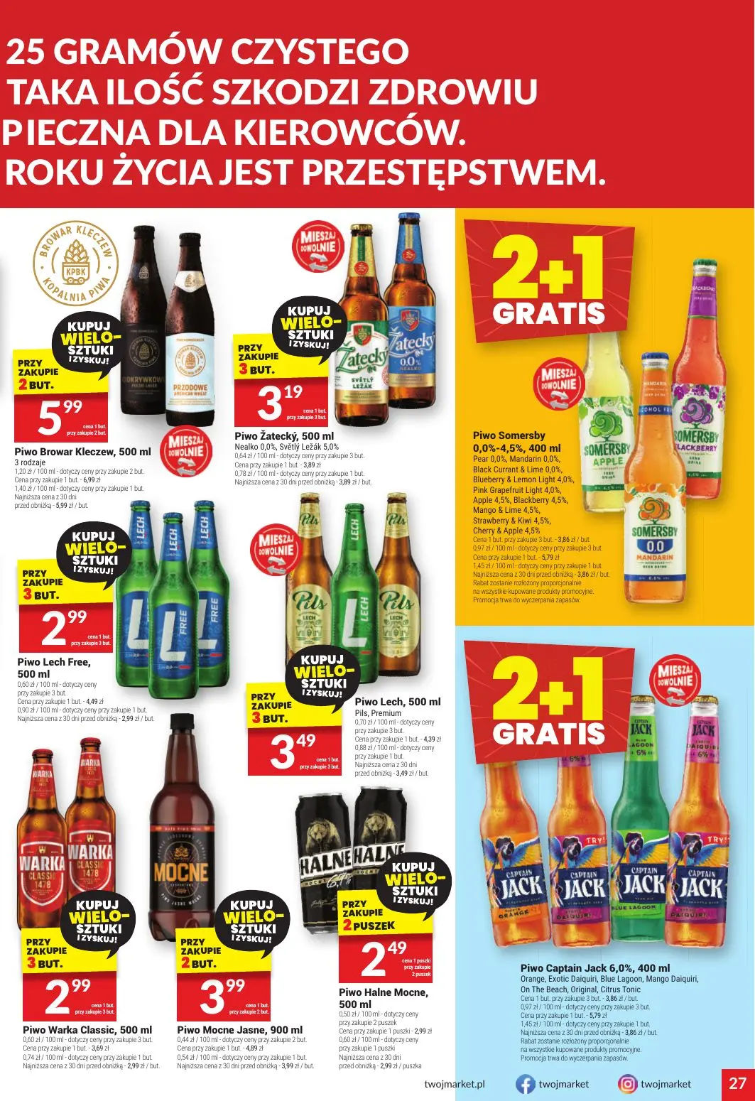gazetka promocyjna Twój Market Zawsze po drodze! - Strona 27