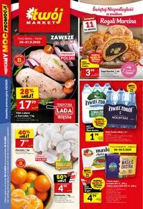 Gazetka promocyjna Twój Market, ważna od 2025-11-05 do 2025-11-11.