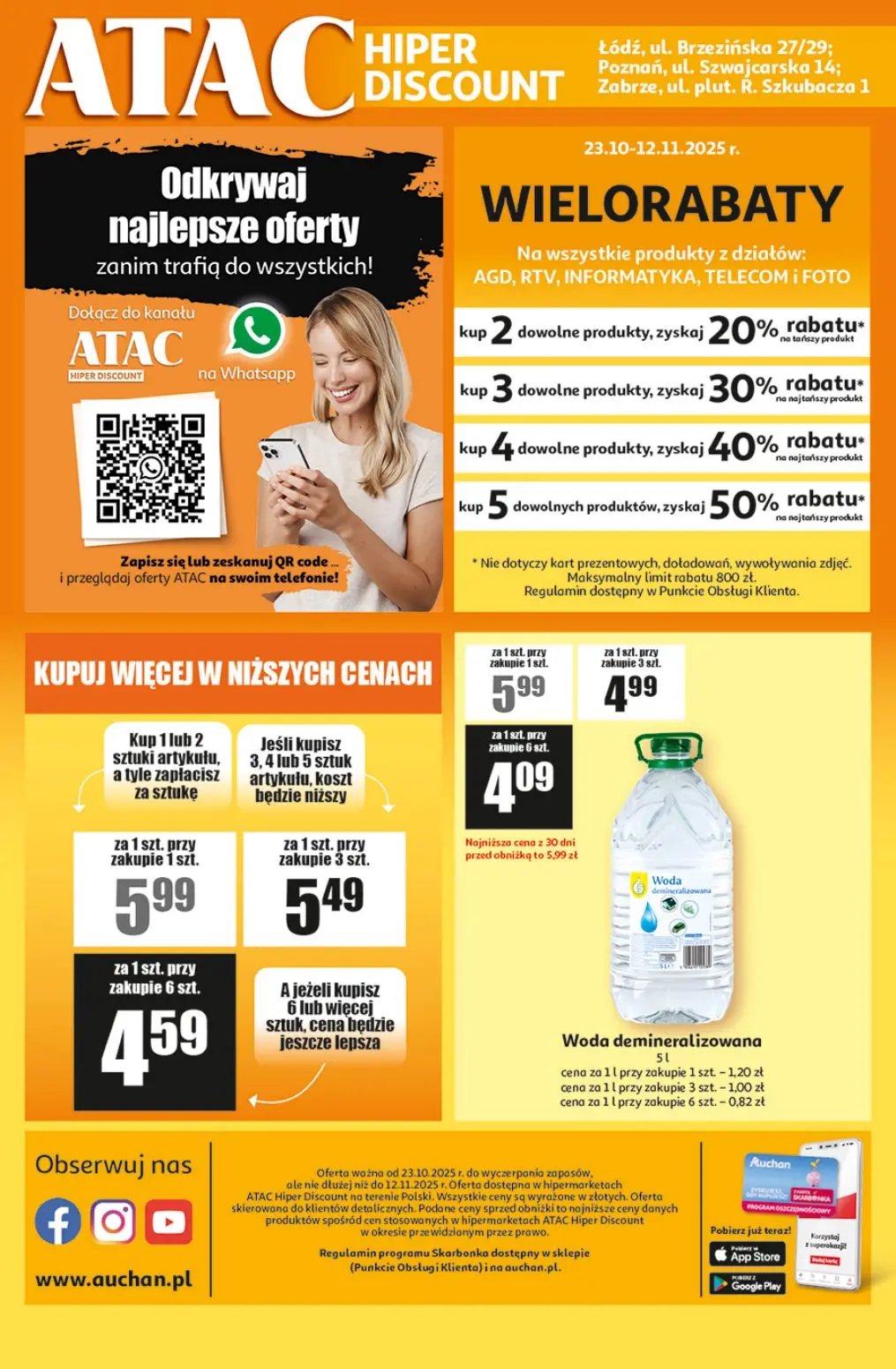 gazetka promocyjna Auchan Tu cena robi robotę - Strona 4