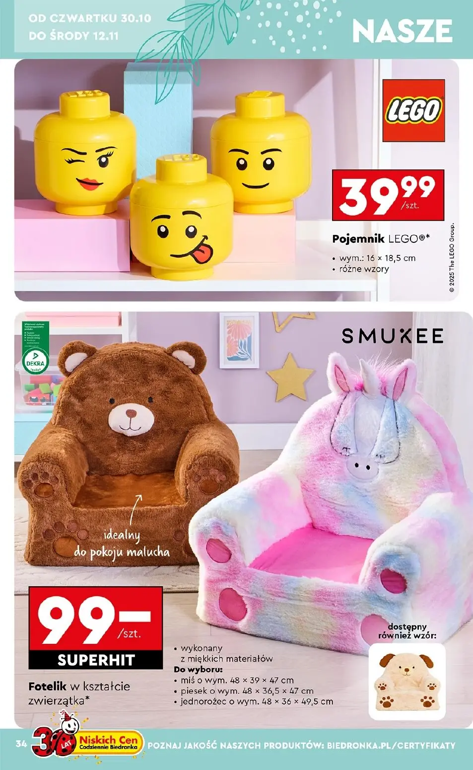 gazetka promocyjna Biedronka Hity i inspiracje - Strona 34