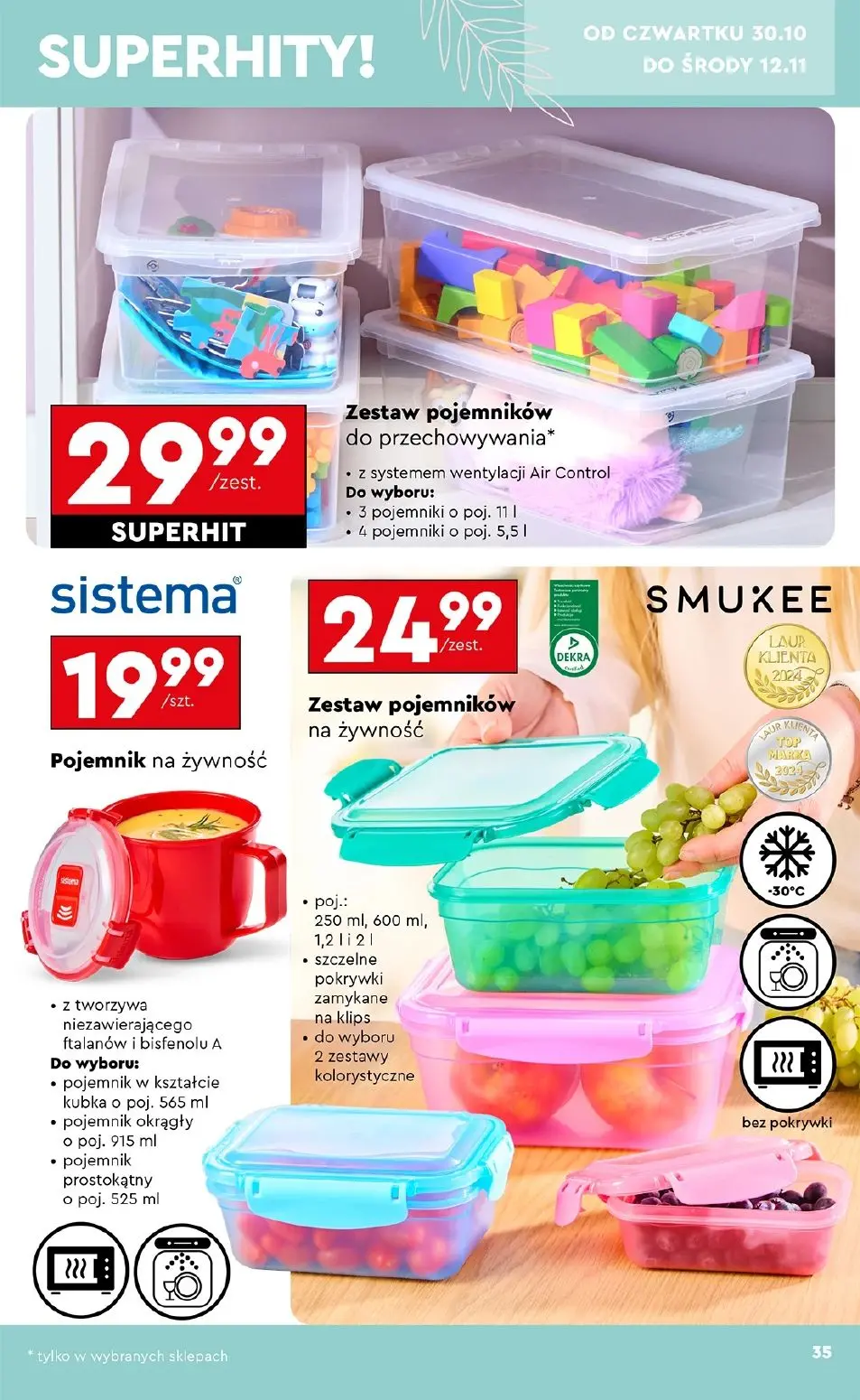gazetka promocyjna Biedronka Hity i inspiracje - Strona 35